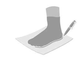 STEP 2 - guida alle misure zoccoli professionali per operatori sanitari STEP 2 - guida alle misure zoccoli professionali per operatori sanitari