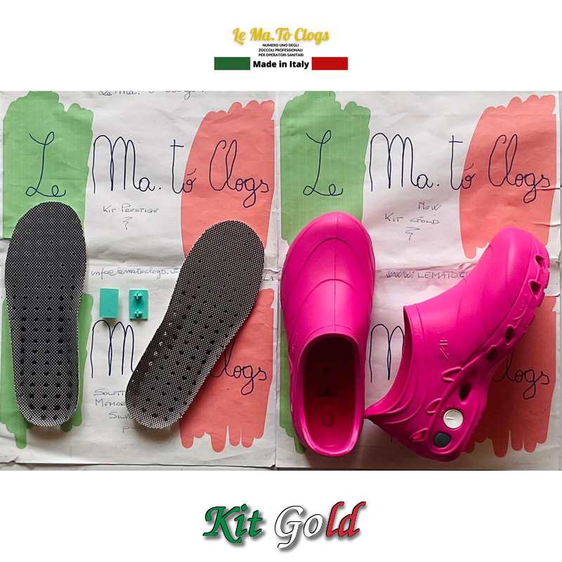 Kit Gold - Rosa Flamingo - 35