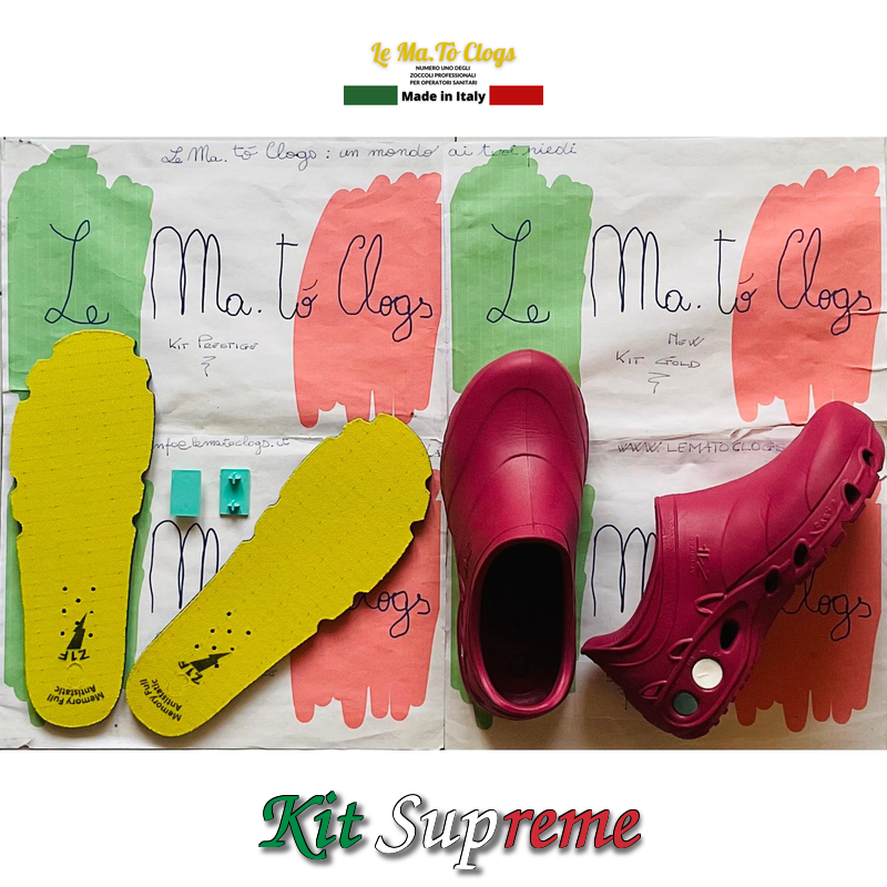 Kit Supreme New - Rosso Ruby Ruby - 35